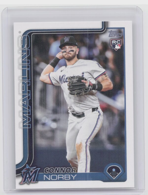 2025 Topps Connor Norby RC #132 Marlins