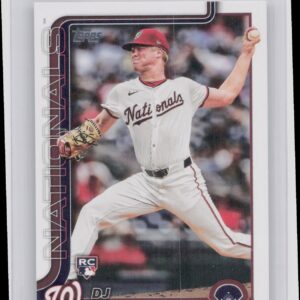 2025 Topps DJ Herz RC #287 Nationals