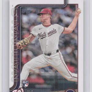 2025 Topps DJ Herz RC #287 Nationals