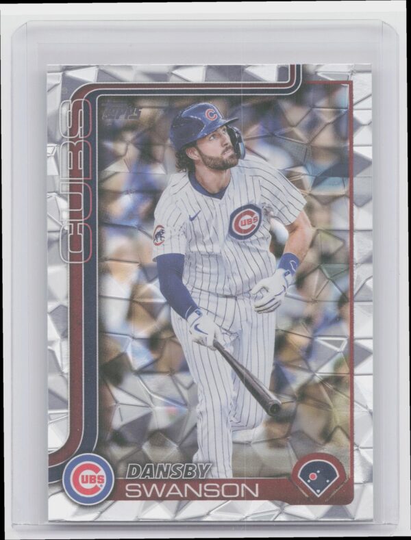 2025 Topps Dansby Swanson Diamante Foil #303 Cubs