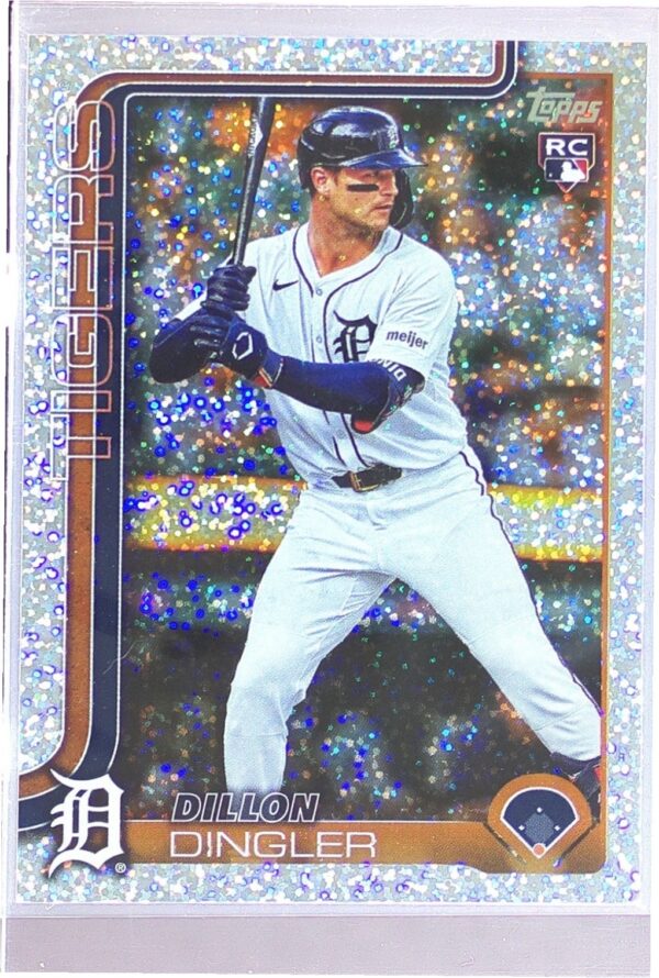 2025 Topps Dillon Dingler Sandglitter RC #126 Tigers