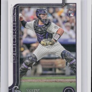 2025 Topps Drew Romo RC #296 Rockies