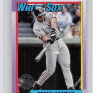 2025 Topps Frank Thomas #T90-50 Sox 1990 Topps Baseball 35th Anniversary