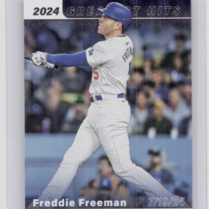 2025 Topps Freddie Freeman #GH-10 Dodgers 2024 Greatest Hits