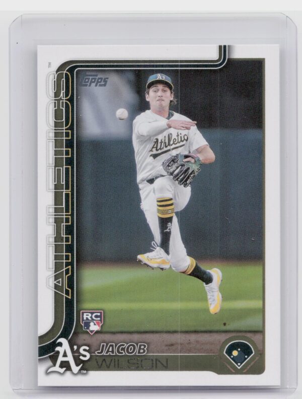 2025 Topps Jacob Wilson RC #314 Athletics