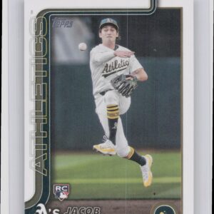 2025 Topps Jacob Wilson RC #314 Athletics