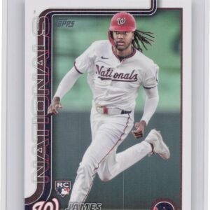 2025 Topps James Wood RC #181 Nationals