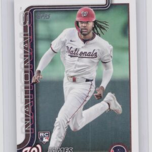 2025 Topps James Wood RC #181 Nationals