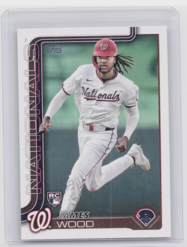 2025 Topps James Wood RC #181 Nationals
