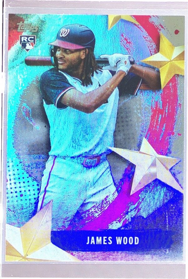2025 Topps James Wood RC #SMLB-18 Nationals Stars of MLB