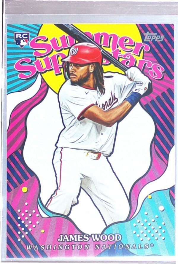 2025 Topps James Wood RC #SS-39 Nationals Summer Superstars (Series 2)