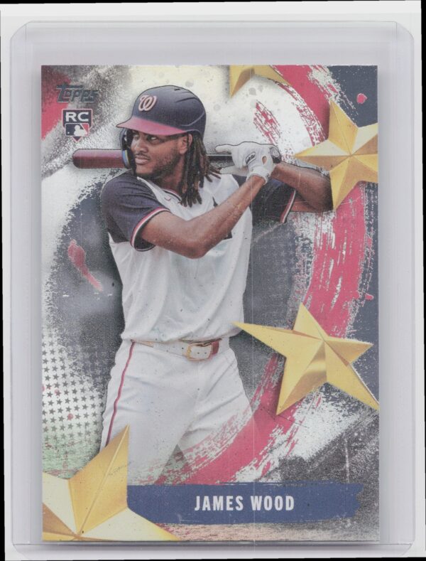2025 Topps James Wood #SMLB-18 Nationals Stars of MLB
