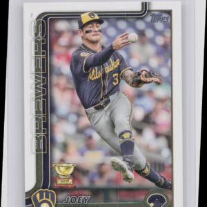 2025 Topps Joey Ortiz #165 Brewers