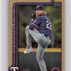 2025 Topps Jon Gray Gold /2025 #62 Rangers
