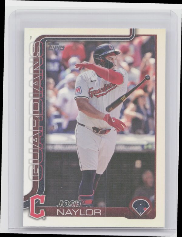 2025 Topps Josh Naylor Rainbow Foil #322 Guardians