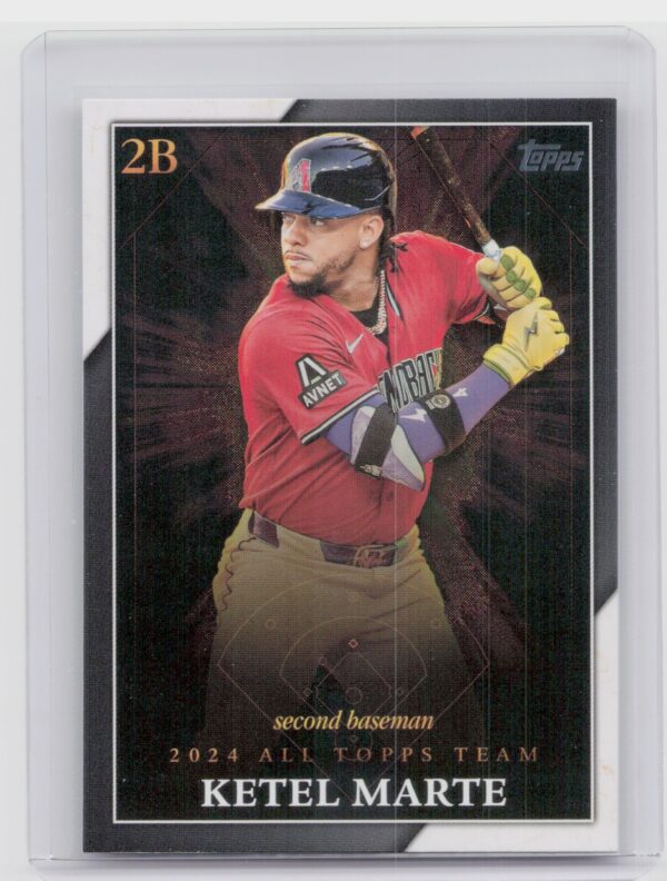 2025 Topps Ketel Marte #ATT-10 Diamondbacks 2024 All Topps Team