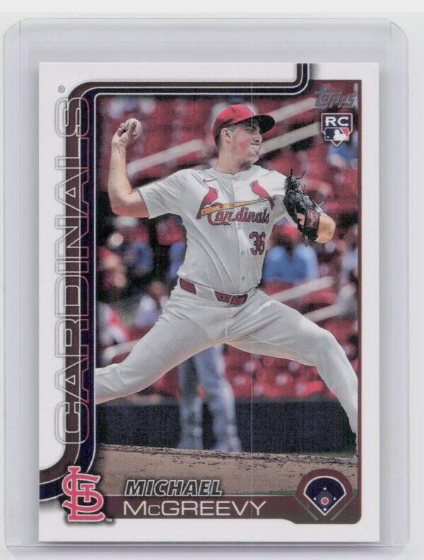 2025 Topps Michael McGreevy RC #193 Cardinals