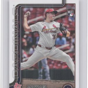 2025 Topps Michael McGreevy RC #193 Cardinals