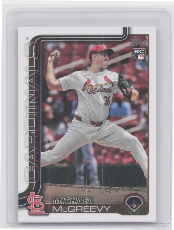 2025 Topps Michael McGreevy RC #193 Cardinals