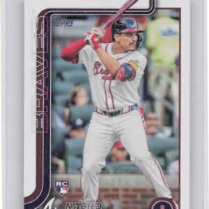 2025 Topps Nacho Alvarez Jr. RC #223 Braves
