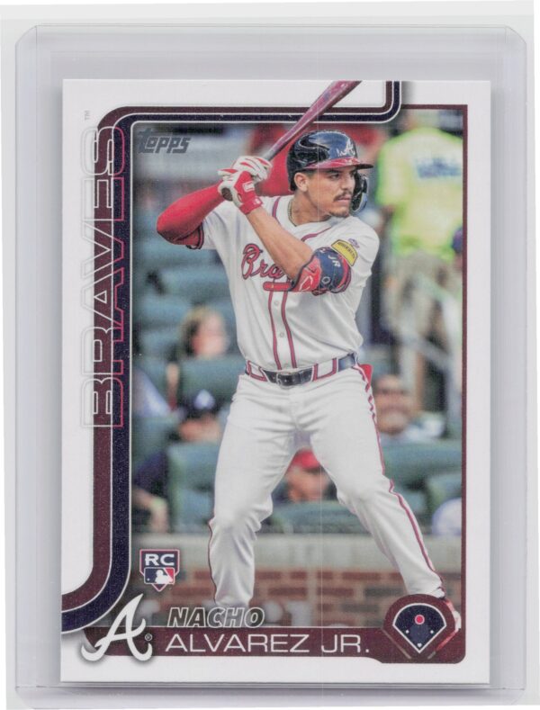 2025 Topps Nacho Alvarez Jr. RC #223 Braves