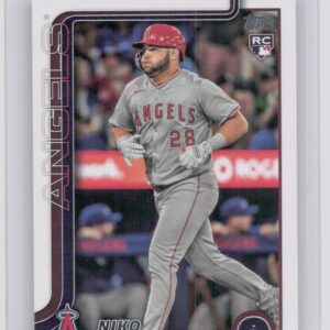 2025 Topps Niko Kavadas RC #278 Angels