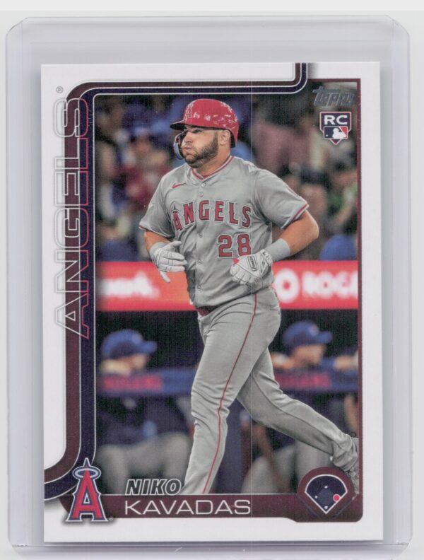 2025 Topps Niko Kavadas RC #278 Angels