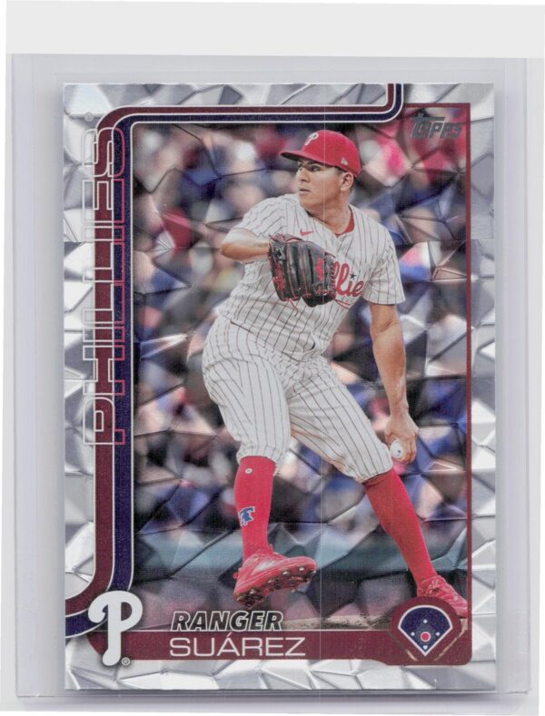 2025 Topps Ranger Suarez Diamante Foil #56 Phillies
