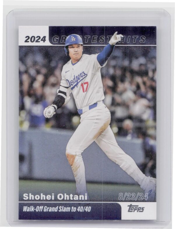 2025 Topps Shohei Ohtani #GH-23 Dodgers 2024 Greatest Hits