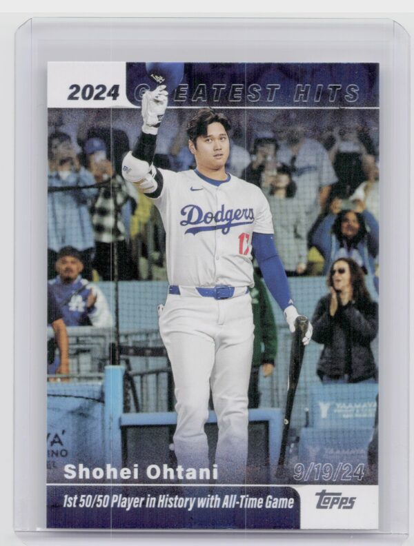 2025 Topps Shohei Ohtani #GH-25 Dodgers 2024 Greatest Hits