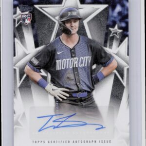 2025 Topps Trey Sweeney Auto RC #BSA-TRE Tigers Baseball Stars Autographs