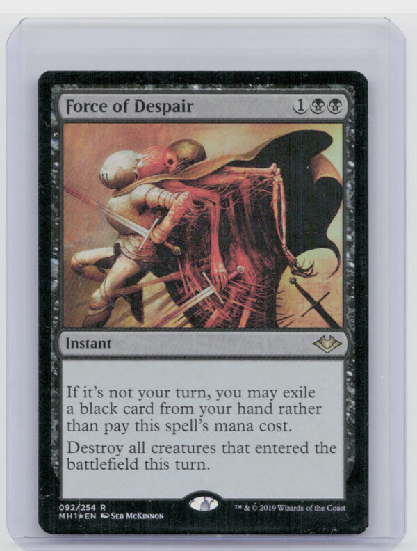 MTG Modern Horizons Force of Despair Foil 092/254