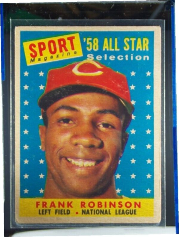1958 Topps Frank Robinson #484 Redlegs