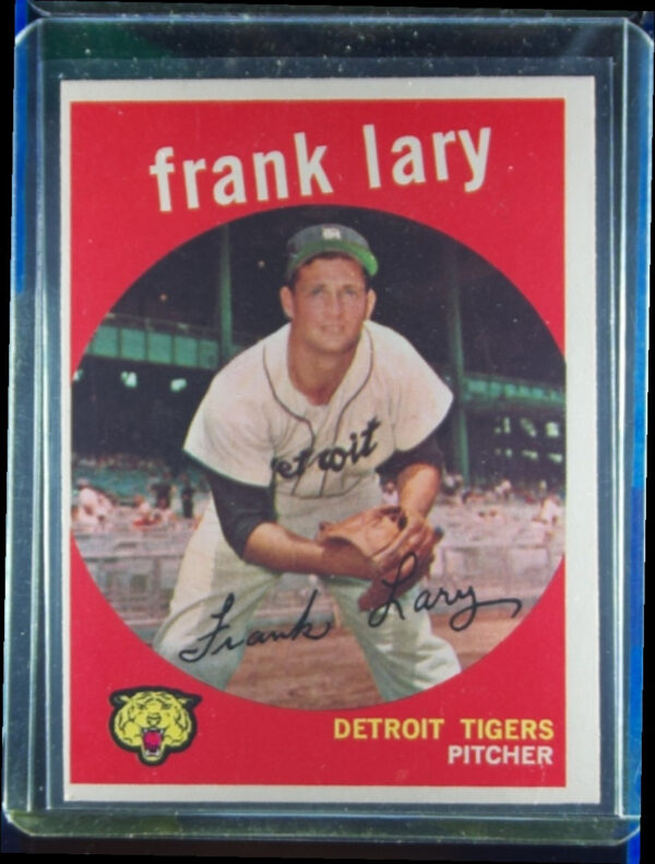 1959 Topps Frank Lary #393 Tigers