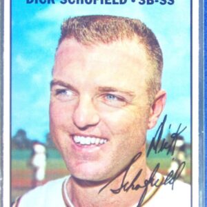 1967 Topps Dick Schofield #381 Dodgers
