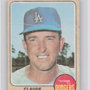 1968 Topps Claude Osteen #440 Dodgers