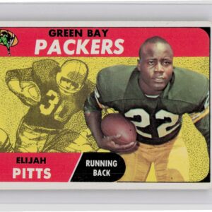 1968 Topps Elijah Pitts #79 Packers