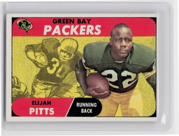 1968 Topps Elijah Pitts #79 Packers