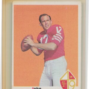 1969 Topps John Brodie #249 49ers