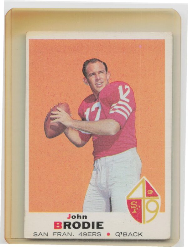 1969 Topps John Brodie #249 49ers