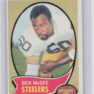 1970 Topps Ben McGee #78 Steelers