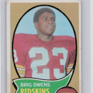 1970 Topps Brig Owens #69 Redskins