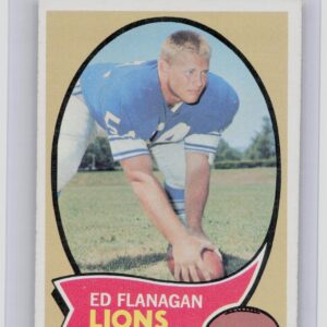 1970 Topps Ed Flanagan RC #11 Lions