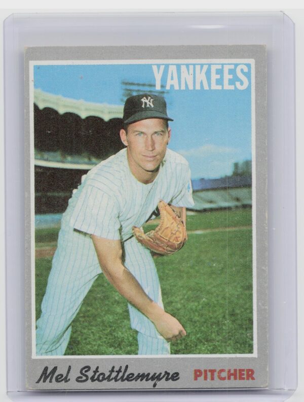 1970 Topps Mel Stottlemyre #100 Yankees