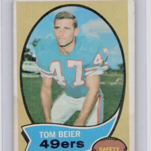 1970 Topps Tom Beier RC #64 49ers