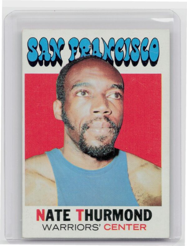 1971-72 Topps Nate Thurmond #131 Warriors