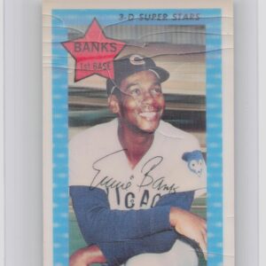 1971 Kellogg's 3-D Super Stars Ernie Banks #50 Cubs