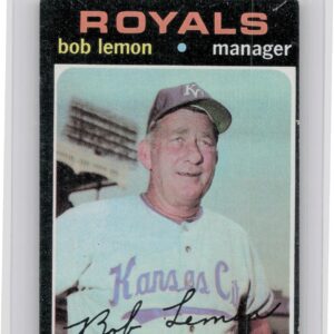 1971 Topps Bob Lemon #91 Royals