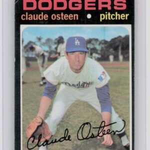 1971 Topps Claude Osteen #10 Dodgers