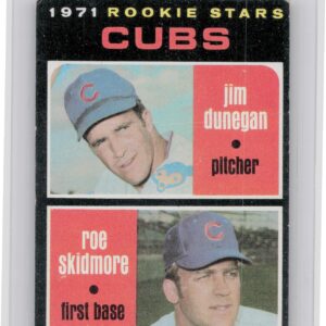 1971 Topps Cubs 1971 Rookie Stars (Jim Dunegan / Roe Skidmore) RC #121 Cubs